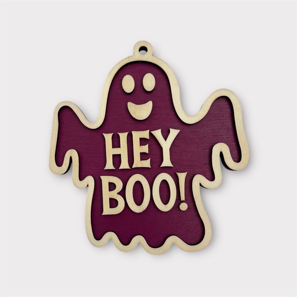 Dekorácia v tvare ducha – Hey Boo!